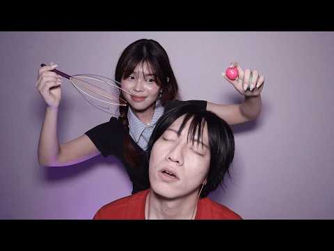 I Give A Korean Guy ASMR! @crushon9
