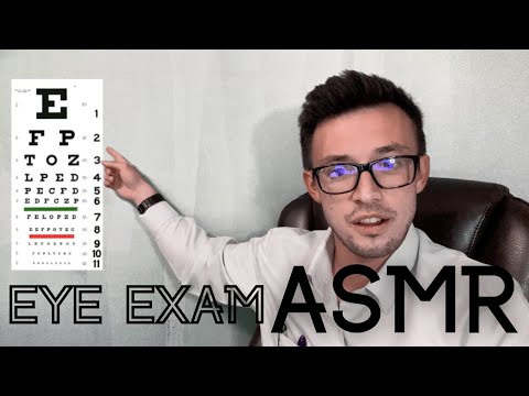 Eye Exam ASMR Role-play | Personal Attention | 20th ASMR Video