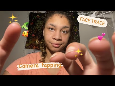 ASMR - Face Tracing & Camera Tapping (Kassie)