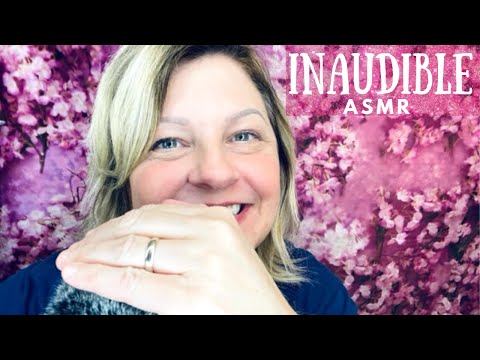 ASMR Inaudible Whispers & Plucking Away Negativity | Clicky Whispers, Mouth Sounds & Hand Movements