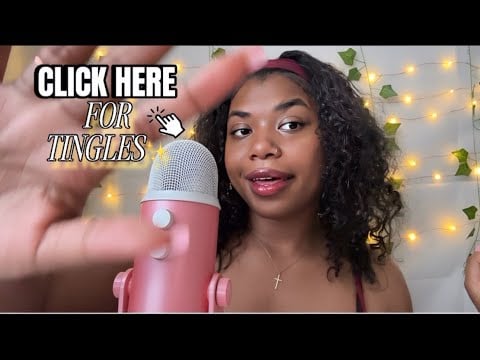 ASMR Fast mouth sounds triggers, light ramble, clicky trigger words!❣️(sleep in 5 MINUTES💤)