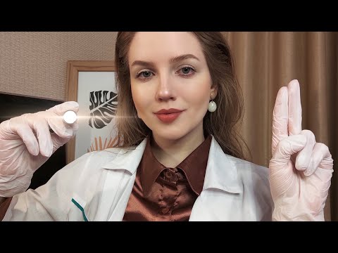 АСМР Невролог. Проверка Рефлексов • ASMR Cranial Nerve Exam