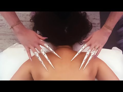 ASMR Gentle Massage and Hair Brushing Gave Her The Chills ✨ [with @ZenHeads_ASMR ]