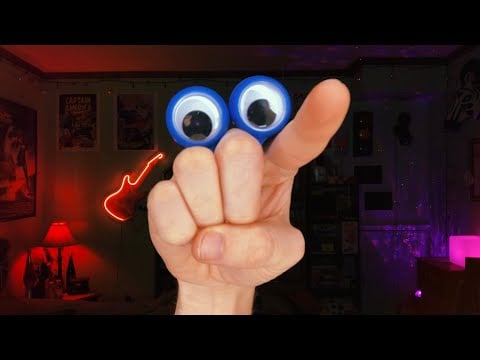 [ASMR] Oobi: The Rejected Hand Puppet Pokes Your Face | Visual ASMR Triggers