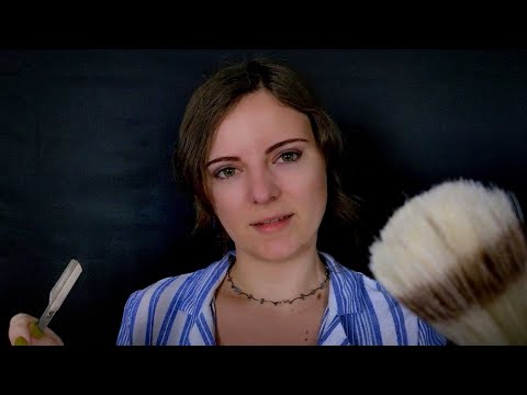 Barbershop ASMR | Haircut & Shave 💈 [Personal Attention, Rambling]