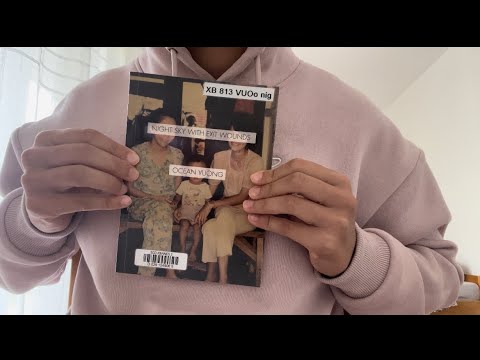 ASMR book tapping tracing on you