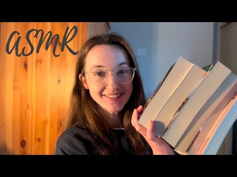 ASMR Friendly Library Assistant Roleplay: Reading, Page Turning & Book Tapping 📚