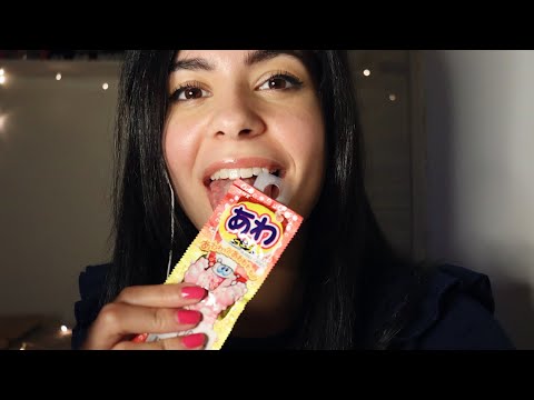 ASMR COMENDO BALA ENO EFERVESCENTE