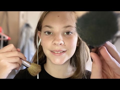 mic brushing and camera brushing (lofi)~Tiple ASMR