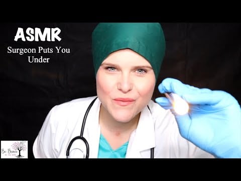 ASMR Surgeon Anaesthetist Puts You To Sleep 😴