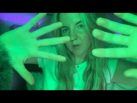 ASMR Sleep in 10 Minutes😴😴!! (personal attention, hand movements, visual triggers)