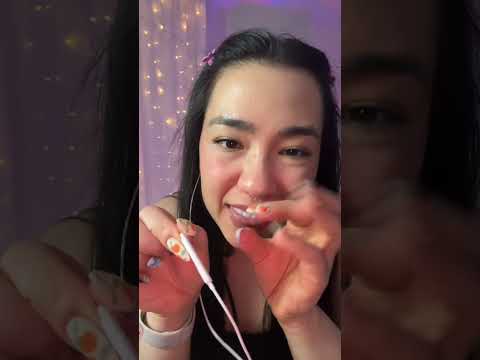 Fazendo ASMR com o microfone da Apple #asmr