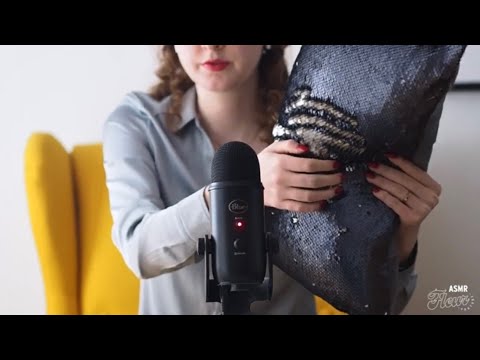 MERMAID PILLOW ASMR | scratching trigger (no talking)