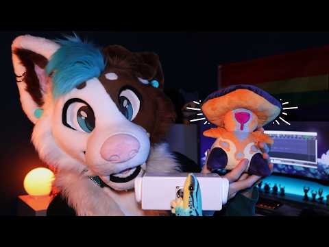 [Furry ASMR] Deep and bassy tapping + positive affirmations