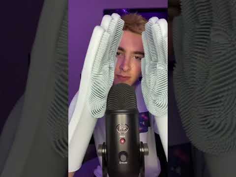 Mic Rubbing With Cleaning Gloves ASMR