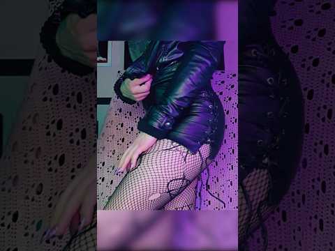 ASMR fishnet scratching for the 69th time #asmr #fishnets #asmrscratching