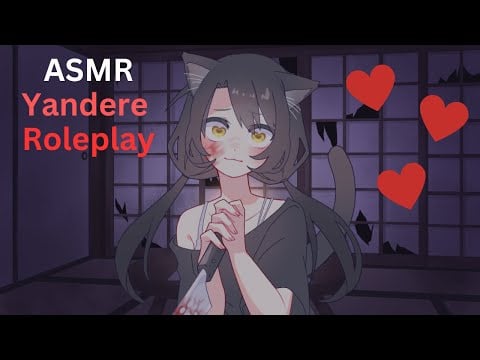 [ASMR Roleplay] Yandere Kuro! (Whispering, Humming, Kalimba, Reverb, and More!)
