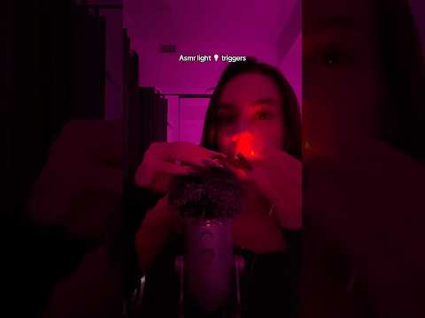 ASMR the best light 💡 triggers ❤️😍 #asmr #asmrsounds #asmrvideo #sleep #tingles
