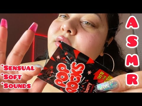 ASMR | Eating Pop Rocks | Sensual Mouth Sounds