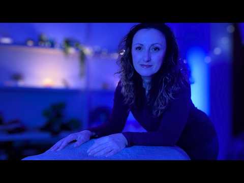 ASMR MASSAGGIO per rimuovere stress e tensione quotidiana 🤍 oil sounds
