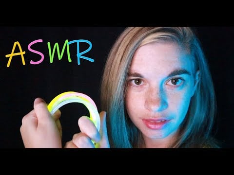 [ASMR] Sticks ARC-EN-CIEL lumineux pour dormir !