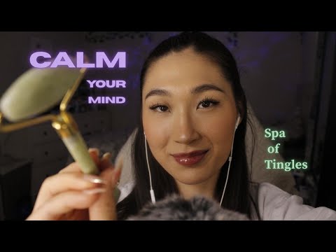 ASMR Spa for Tingles and Grounding | Mouth Sounds & Cozy Attention