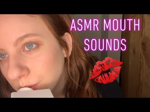 ASMR | Gentle Mouth Sounds 👄 licking, inaudible, no talking