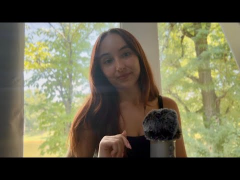 asmr trigger words 🧚‍♀️ tapping, close whisper, brushing