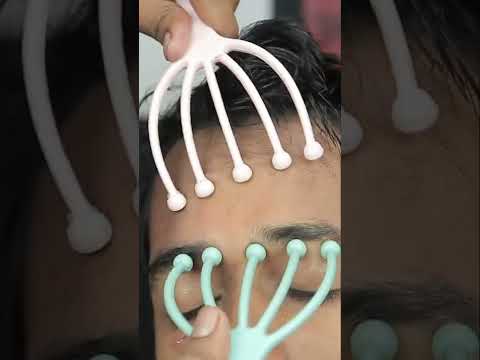 Satisfying Head Scratching With Neck Cracking | 3d ASMR Sound #shorts