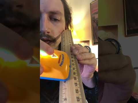 ASMR Ruler & Stud Finder Trigger