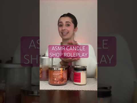 ASMR Candle Shop Roleplay 🕯️ #candle #asmrroleplay #softspoken