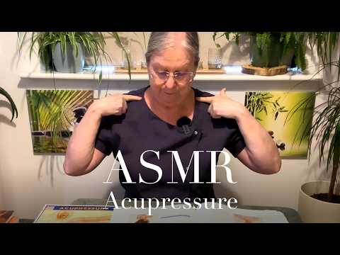 Self acupressure and relieving tension headaches (Unintentional ASMR, Real person ASMR)