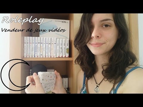 Roleplay vendeur de jeux vidéos - Soft spoken - ASMR Français