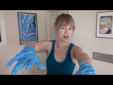 ASMR Fast TSA Pat Down with Gloves ✨ Circling You