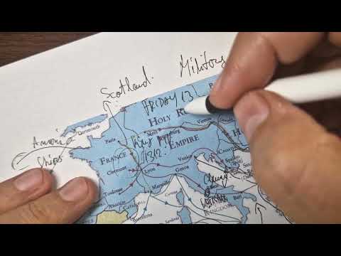 ASMR: Knights Templar - The ORDER That Shaped Medieval Europe | Stats & facts | ASMR History Maps