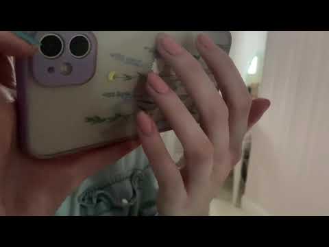 lofi asmr phone tapping/mouth sounds