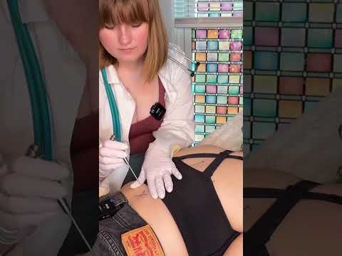 Daily Short - Medical RP  🩷  #asmr #asmrrealperson #asmrexam #asmrmedical #asmrsounds