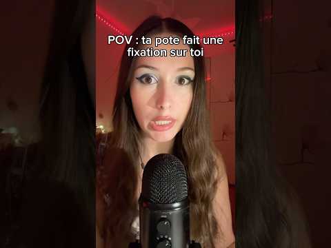 Je crois qu’elle veut + que de l’amitié… #asmr #asmrroleplay #asmrfrançais #humour #wlw