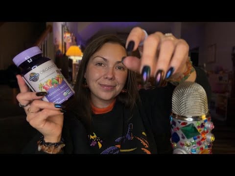 asmr/ some fun groceries I recently bought HAUL💜🍓🥛