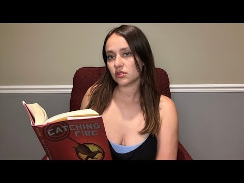 ASMR softspoken reading of Catching Fire (Chapter 1)