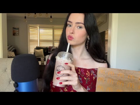ASMR McDonald’s Mukbang 🥤🍔