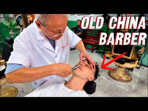 Inside a Barbershop Lost in Time… | ASMR