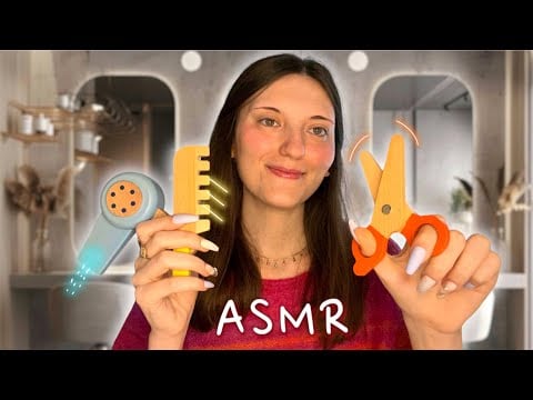 TI FACCIO UN BEL TAGLIO| Roleplay Parrucchiera ASMR ✂️