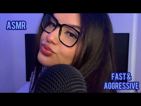 TE PONGO CREMA EN TU CARITA 😶‍🌫️ ASMR RÁPIDO | ASMR FAST & AGGRESSIVE