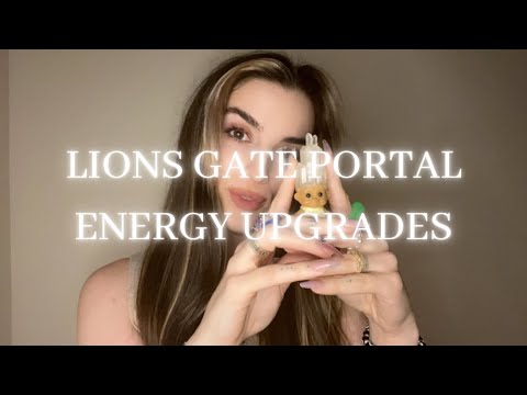 Reiki ASMR | Lions Gate Portal 2022 - Energy Upgrades , blessings, chakra, and manifestations 🦁