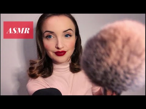 ASMR | 😴 FALL ASLEEP NOW !😴SOOTHING FACE BRUSHING