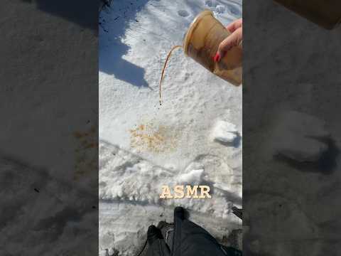 ASMR You’re chewing gum watching my review of Starbucks Iced Shaken Espresso vs Dunkin Donuts