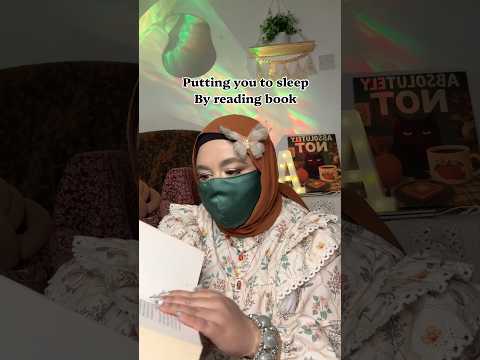 ASMR - Putting you to sleep by reading book 📕 💤 #asmr