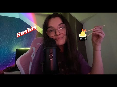 ASMR | Mukbang sushis 🍣