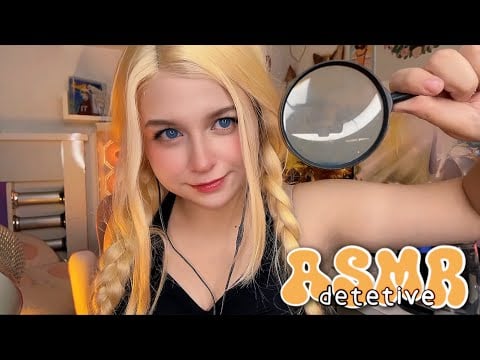 ASMR DETETIVE 🕵🏻‍♀️ TE FAZENDO PERGUNTAS • ROLEPLAY 